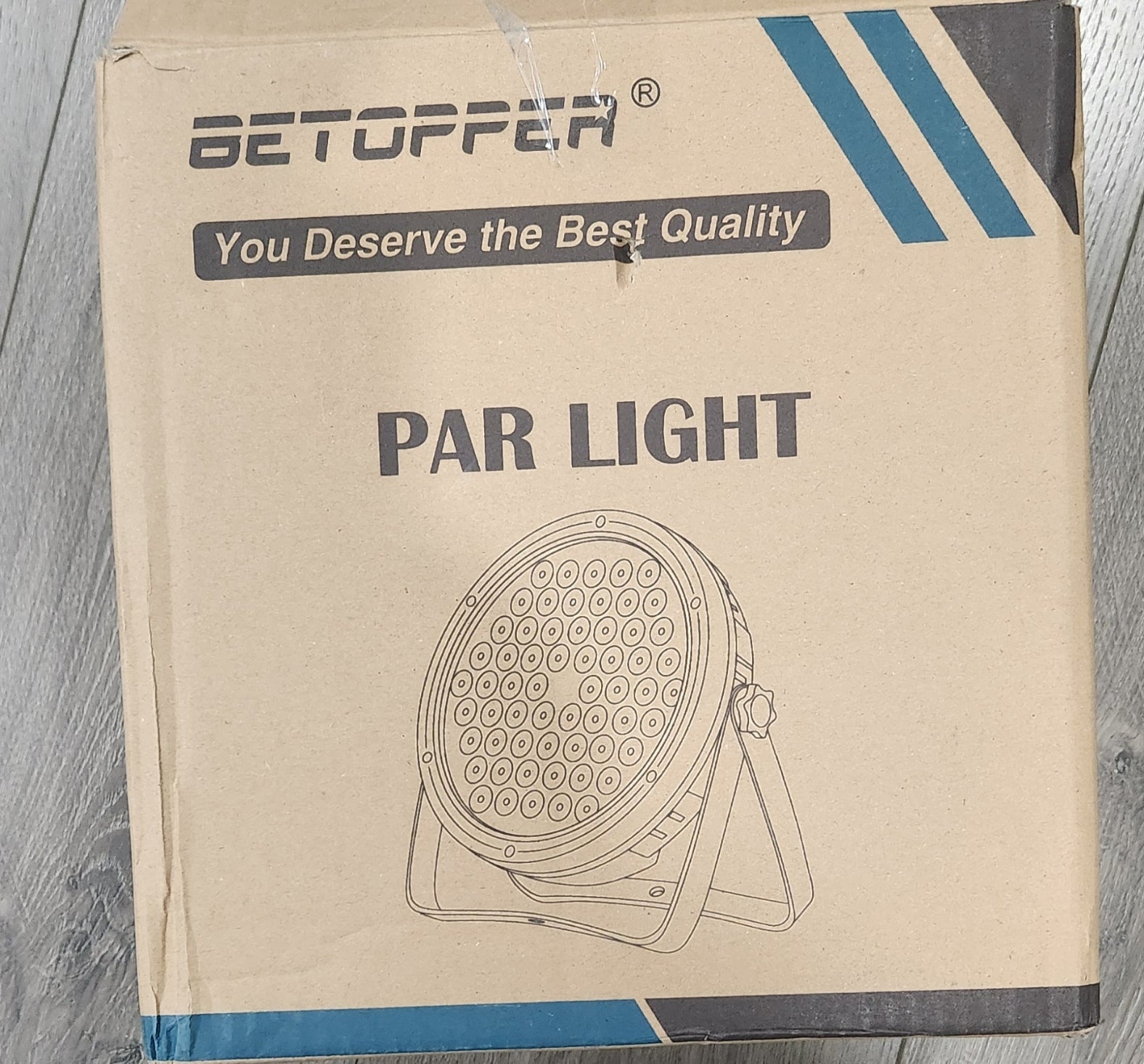 Betopper 2 pack Par Lights