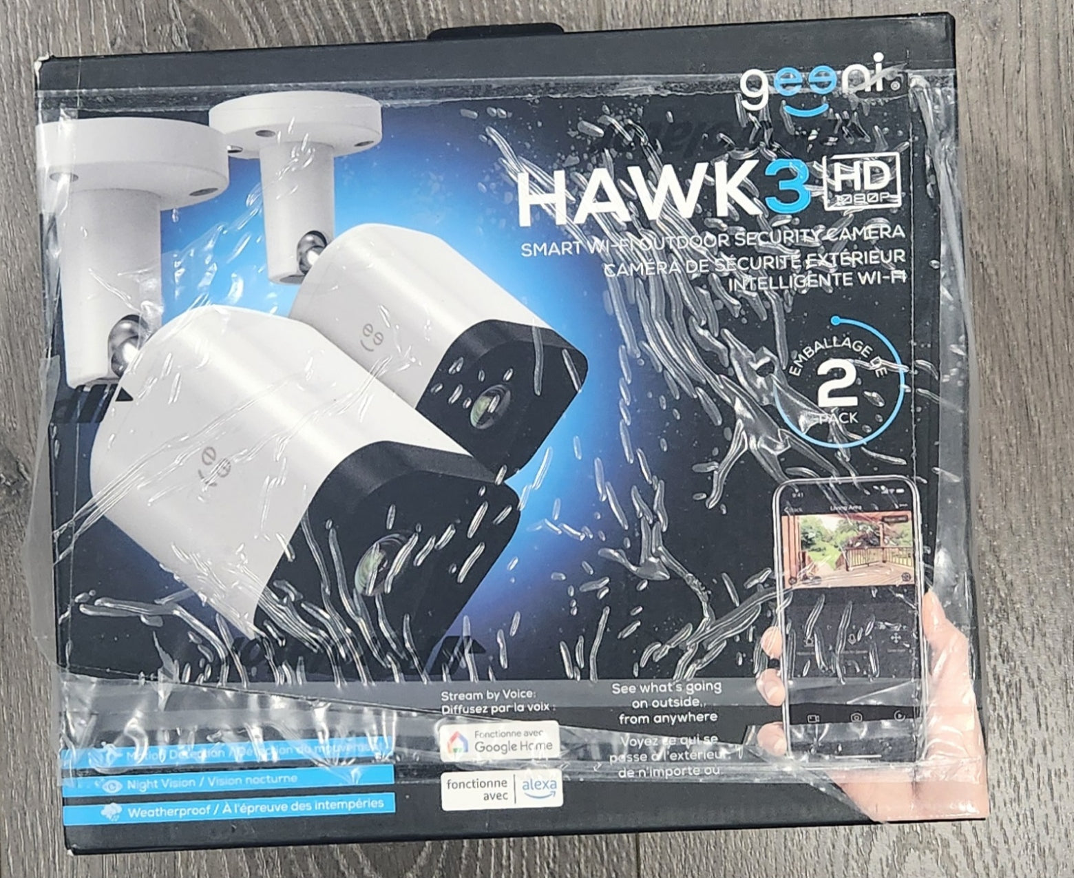 Geeni Hawk 3 Security Cameras 2 pack