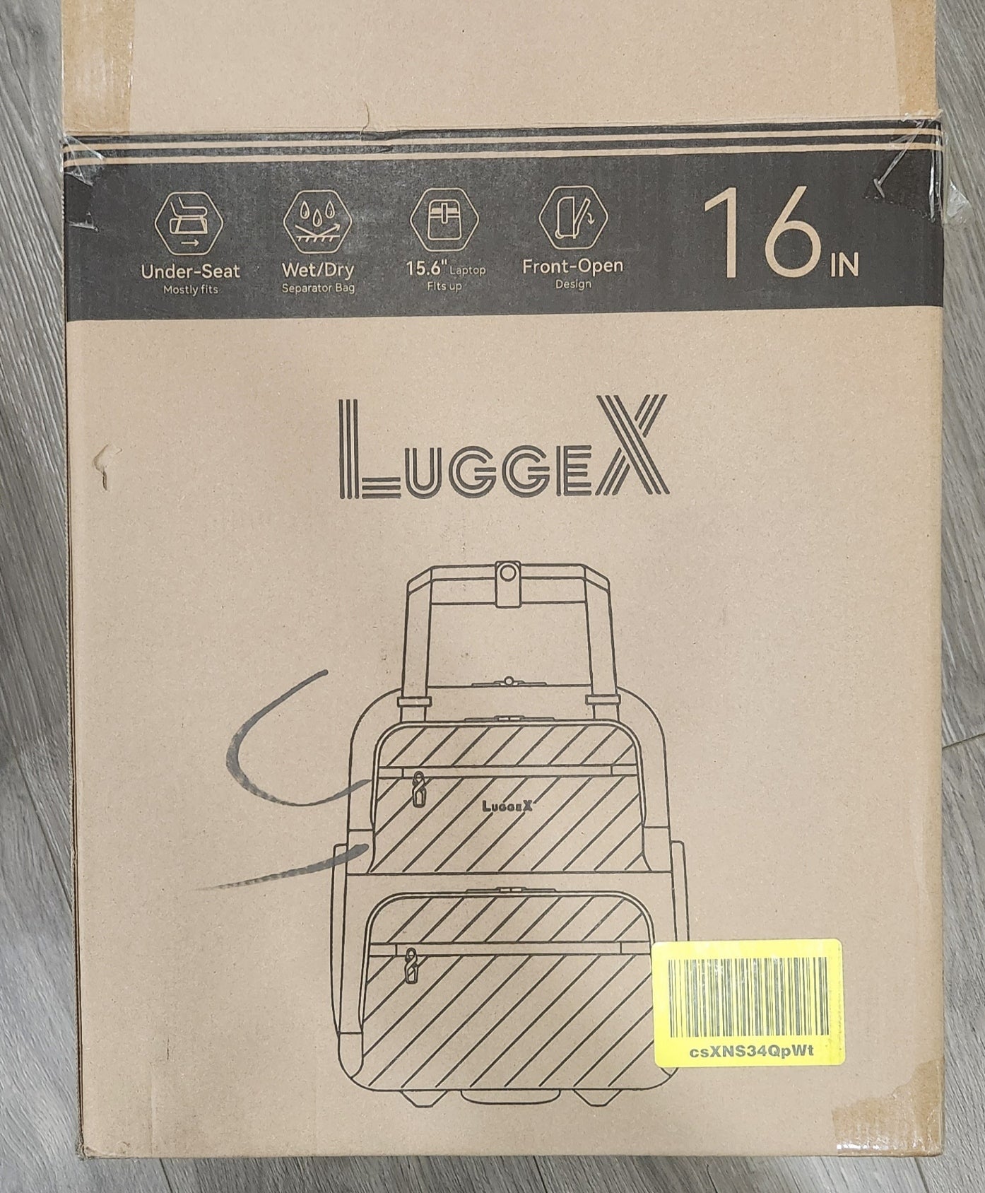 Luggex 16 inch Carry on