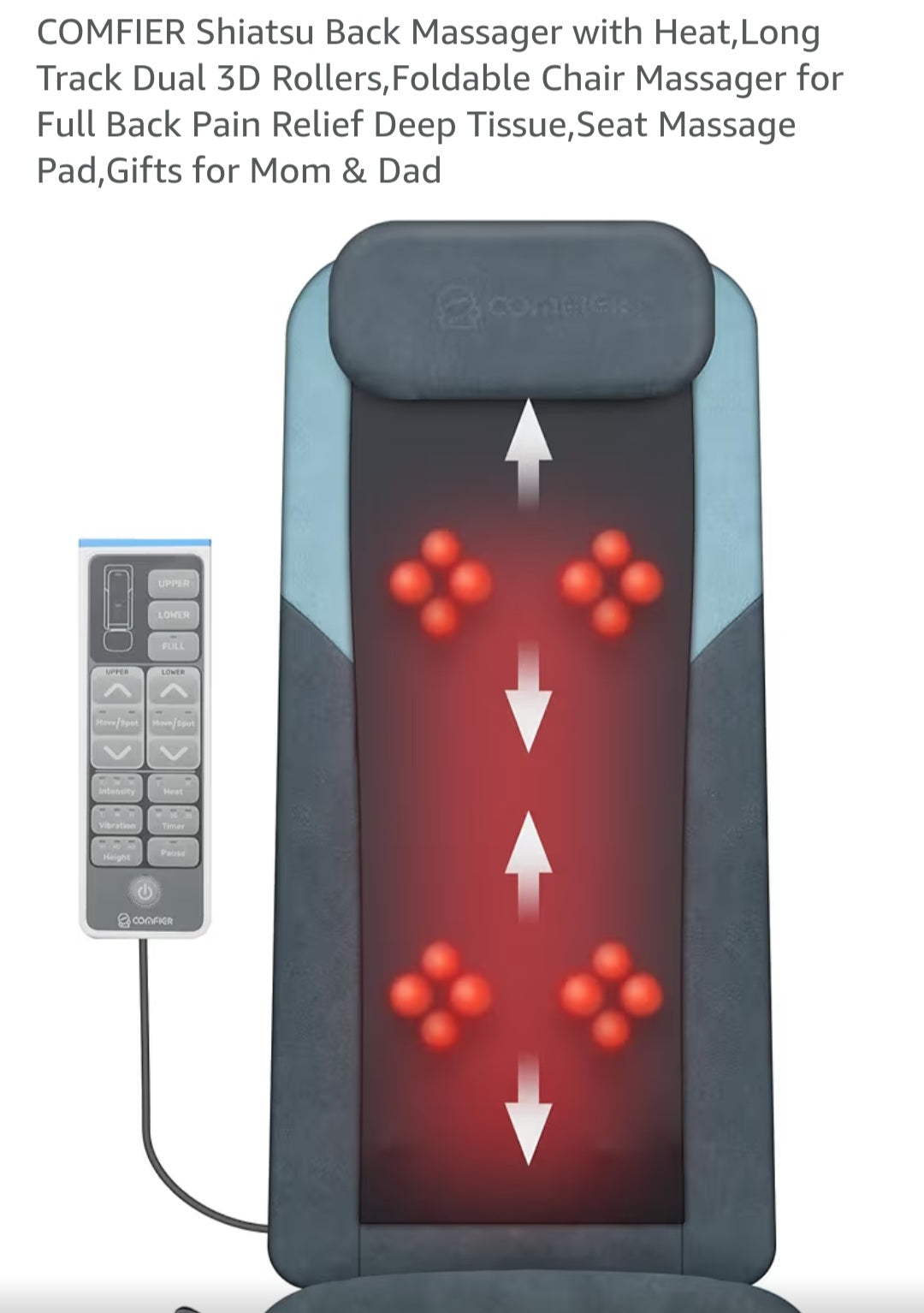 Comfier shitasu back massager